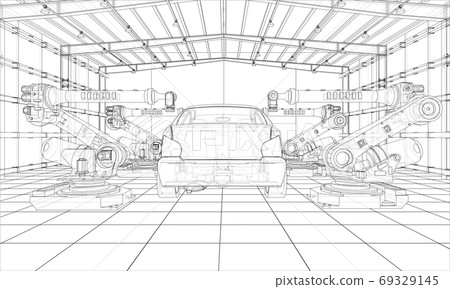 Assembly of motor vehicle Assembly of motor vehicle 69329145
