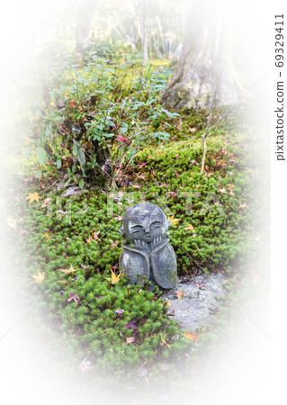 Kyoto (December) Mt. Mizuiwa, a cute Jizo at Enkoji Temple 69329411