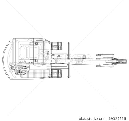 Sketch of Small Treactor with Actor Sketch of Small Treactor with Actor 69329516