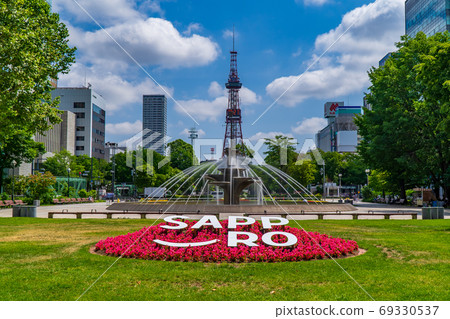 札幌電視塔城市景觀奧運馬拉松 札幌電視塔城市景觀奧運馬拉松 69330537