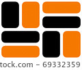 Customize to mimic paper square has space to write which contrast color 69332359