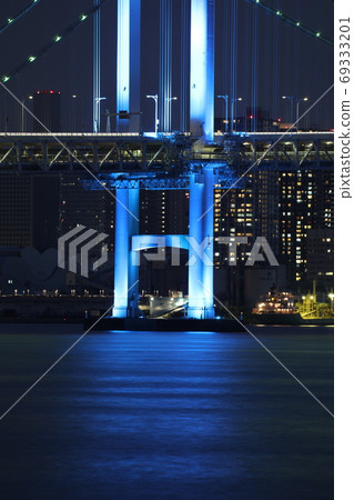 Thank you to all Rainbow Bridge healthcare professionals Blue Light Up 69333201