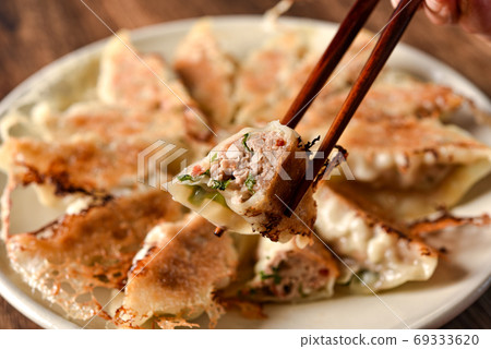 Basil tomato dumplings 69333620