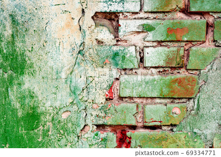 Weathered texture of stained old dark white and Weathered texture of stained old dark white and 69334771