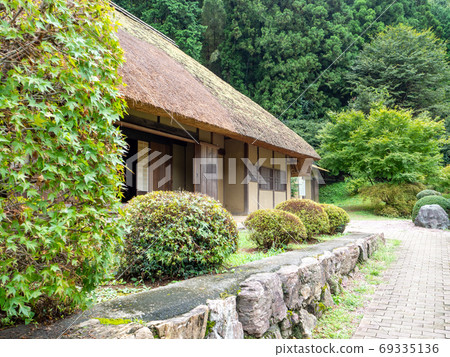 Scenery with an old folk house in Higashichichibu Yamazato 69335136