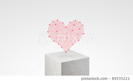 超現實主義-桌上的多邊形心 69335221