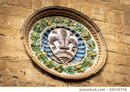 Church of Orsanmichele with the symbol of Florence - Tuscany Italy Church of Orsanmichele with the symbol of Florence - Tuscany Italy 69336748
