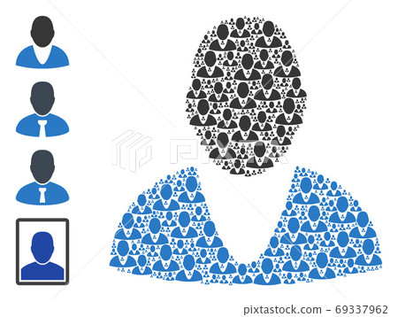 User Recursive Collage of Self Items - Stock Illustration [69337962 ...