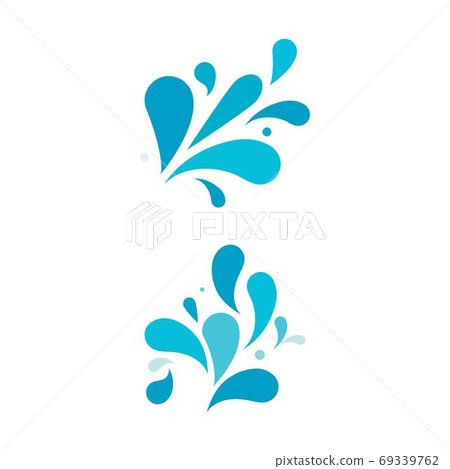 water splash icon vector illustration water splash icon vector illustration 69339762