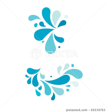 water splash icon vector illustration water splash icon vector illustration 69339763