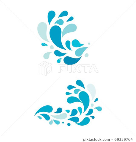 water splash icon vector illustration water splash icon vector illustration 69339764