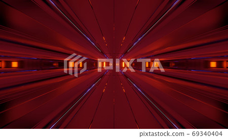 Smooth Enclosed Cyber Space Shaft 4k uhd 3d illustration background Smooth Enclosed Cyber Space Shaft 4k uhd 3d illustration background 69340404
