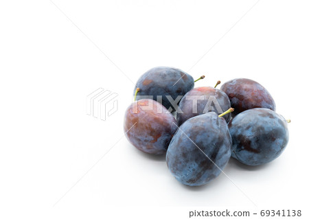 Prune white background 69341138