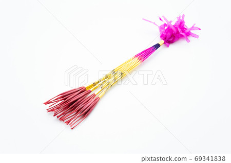 Sparkler white background 69341838