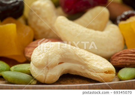 Plate, nutrition, mixed nuts, プレート, 栄栄栄栄栄, ミックスナッツ, Plate, mixed nuts, 69345070