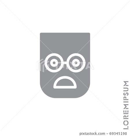 Frowning with open mouth emoji vector icon. frowning with open mouth emoji icon, vector simple element illustration from editable emoji concept isolated. Gray on white background Frowning with open mouth emoji vector icon. frowning with open mouth emoji icon, vector simple element illustration from editable emoji concept isolated. Gray on white background 69345198