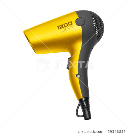 yellow blow dryer