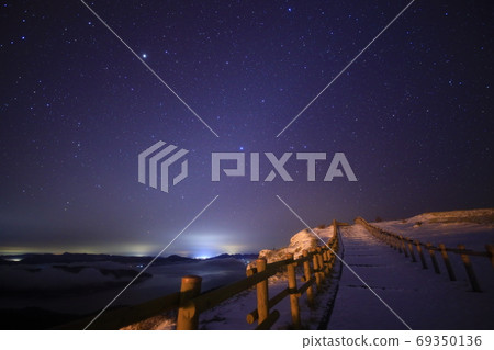 Night sky scenery from Bihoro Pass (Okhotsk, Hokkaido) Night sky scenery from Bihoro Pass (Okhotsk, Hokkaido) 69350136