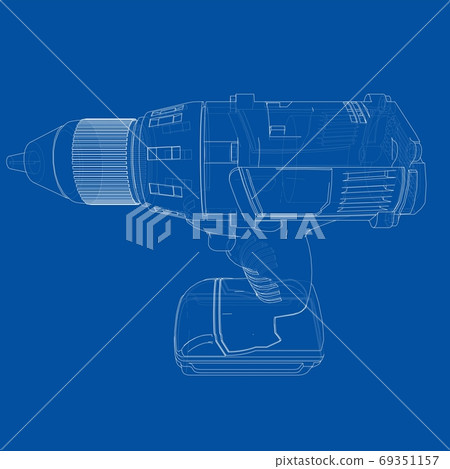 Electric cordless screwdriver Electric cordless screwdriver 69351157