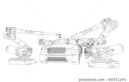 Assembly of motor vehicle Assembly of motor vehicle 69351243