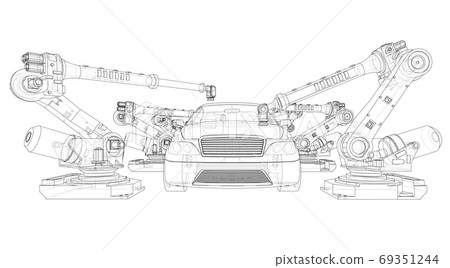 Assembly of motor vehicle Assembly of motor vehicle 69351244