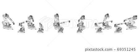 A industral robots manipulators A industral robots manipulators 69351245