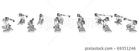 A industral robots manipulators A industral robots manipulators 69351246