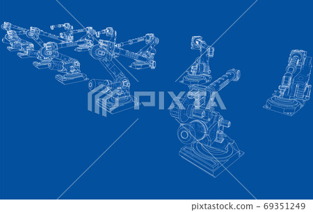 A industral robots manipulators A industral robots manipulators 69351249