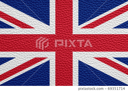 united kingdom flag painted on leather texture united kingdom flag painted on leather texture 69351714