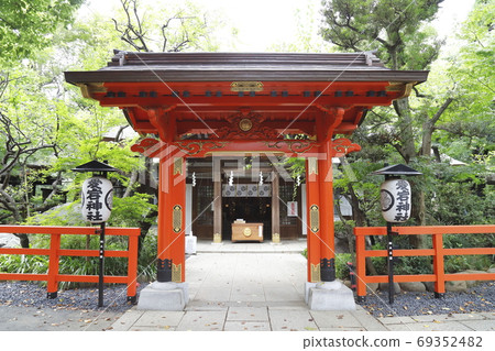 東京都港區愛宕神社Tannuri門 69352482