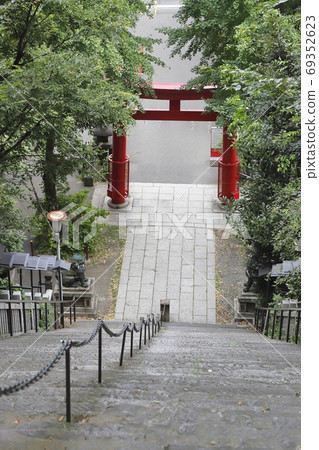 Atago Shrine (Atago Jinja) Otorii and ladders of success, Minato-ku, Tokyo Atago Shrine (Atago Jinja) Otorii and ladders of success, Minato-ku, Tokyo 69352623
