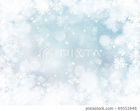 雪和水晶閃閃發光和落銀的背景插圖 雪和水晶閃閃發光和落銀的背景插圖 69352648