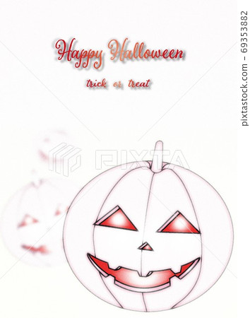 Halloween white pumpkin march Halloween white pumpkin march 69353882