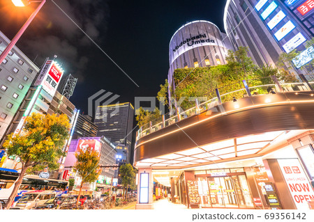 《大阪府》大阪市區/城市夜景 《大阪府》大阪市區/城市夜景 69356142