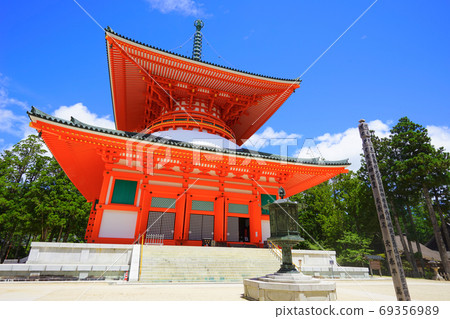 日本和歌山縣高野山Danjo Garan Nemoto Oto 69356989