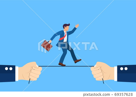 Business risk concept. Business risk concept. 69357628
