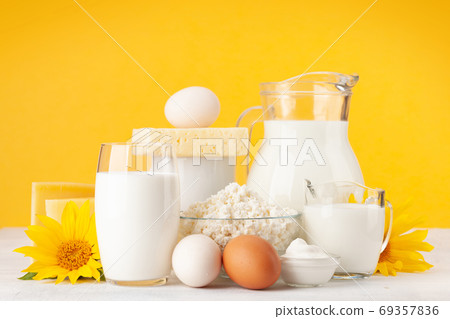Various dairy products Various dairy products 69357836