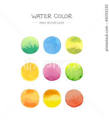 Watercolor vector layer Watercolor vector layer 69358192