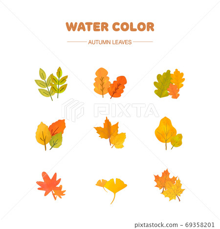 Watercolor vector layer 69358201