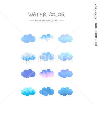 Watercolor vector layer 69358397