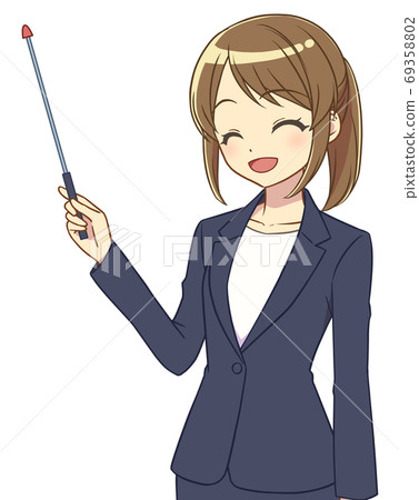 Woman in suit Woman in suit 69358802