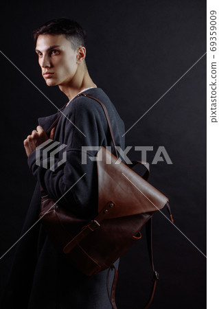 Businessman casual outfits lifestyle, mans Fashion and Beauty concept Businessman casual outfits lifestyle, mans Fashion and Beauty concept 69359009
