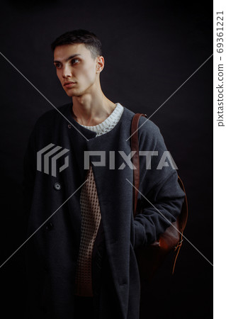 Businessman casual outfits lifestyle, mans Fashion and Beauty concept 69361221