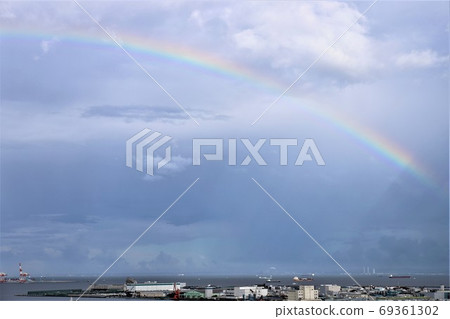 Rainbow over Tokyo Bay Rainbow over Tokyo Bay 69361302