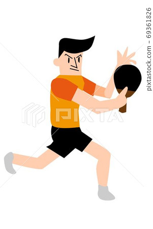 Table tennis player form backhand 69361826