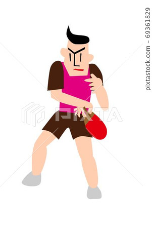 乒乓球運動員的立場 69361829