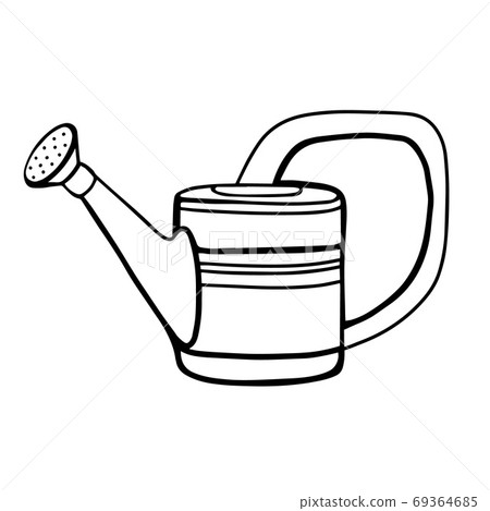 Garden watering can for watering plants 69364685