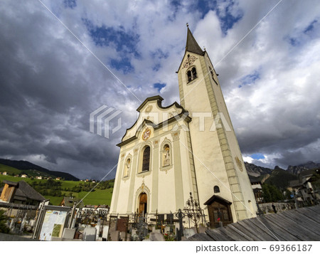 san vigilio church in dolomites san vigilio church in dolomites 69366187