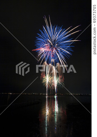 [長野縣Su訪市] wa訪湖的煙火大會 69373705
