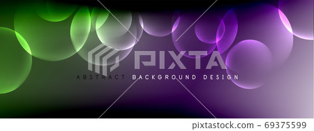 Vector abstract background liquid bubble circles on fluid gradient with shadows and light effects. Shiny design templates for text Vector abstract background liquid bubble circles on fluid gradient with shadows and light effects. Shiny design templates for text 69375599
